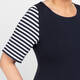 Alembika Short Sleeve Jersey Dress Navy 