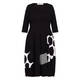 Alembika Jersey Dress Black and White 