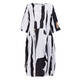 Alembika Dress Black and White 