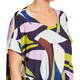 Alembika Abstract Print A-Line Top Multicolour