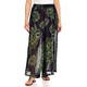 Alembika Chiffon Palazzo Trouser Blue and Green