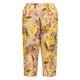 Alembika Linen Lily Print Trousers Neutral