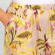 Alembika Linen Lily Print Trousers Neutral