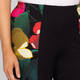 Alembika Floral Print Jersey Balloon Trousers Black