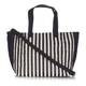 ALEX MAX embellished striped beach BAG