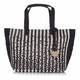 ALEX MAX embellished striped beach BAG