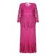 Ann Balon Fuchsia Lace Three Piece Outfit