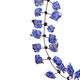 Annemieke Broenink cobalt lace NECKLACE