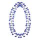 Annemieke Broenink cobalt lace NECKLACE
