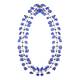 Annemieke Broenink cobalt lace NECKLACE