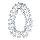 Annemieke Broenink Blue dots NECKLACE