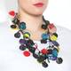 Annemieke Broenink multi poppy NECKLACE