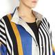 Annikki Karvinen blue stripe crushed linen SHIRT-jacket