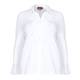 APRICO jersey ruffle white SHIRT