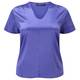 MARINA RINALDI VIOLET SILK STRETCH TOP