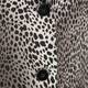 Beige leopard print jersey JACKET