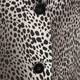 Beige leopard print jersey JACKET