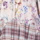 BEIGE BORDER FLORAL PRINT TUNIC
