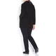 BEIGE LABEL FAUX SHEEPSKIN JACKET BLACK