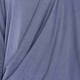 BEIGE LABEL DRAPE FRONT TOP