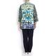 Marina Rinaldi abstract print cotton SHIRT