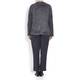 BASLER grey boucle JACKET with fur trim