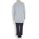 BASLER LONG pure cashmere grey CARDIGAN