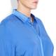 BASLER cobalt blue silk SHIRT