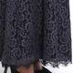 BASLER slate floral lace SKIRT