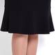 BASLER BLACK TAILORED SKIRT WITH FLARED HEM