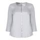 BASLER dove grey silk TOP