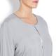 BASLER dove grey silk TOP