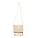 BEIGE label macrame shoulder BAG