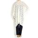 BEIGE lace kimono style ivory cape