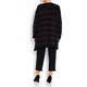 BEIGE CARDIGAN GRADUATED HEM 