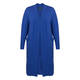 BEIGE EDGE TO EDGE LONG CARDIGAN COBALT
