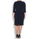 BEIGE label navy fluid jersey DRESS