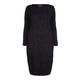 BEIGE LABEL BLACK JERSEY DRESS