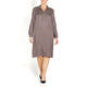 BEIGE LABEL GEOMETRIC PRINT DRESS 