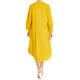 BEIGE COTTON DRESS YELLOW