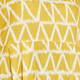 BEIGE LINEN PRINT DRESS YELLOW