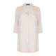 BEIGE LONGLINE LINEN JACKET