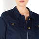 BEIGE LABEL DENIM STYLE JACKET NAVY