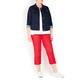 BEIGE LABEL DENIM STYLE JACKET NAVY