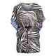 Beige zebra print Kaftan