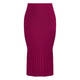 BEIGE KNITTED TUBE SKIRT BORDEAUX