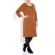 beige terracotta knitted DRESS