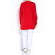 BEIGE LABEL RIBBED KNITTED JACKET WITH PRESS STUD FASTENING 