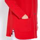 BEIGE LABEL RIBBED KNITTED JACKET WITH PRESS STUD FASTENING 