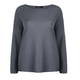 BEIGE LABEL GRAPHITE RIBBED KNITTED TUNIC